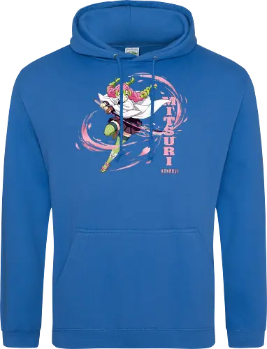 Slayer Mitsuri Kanroji Love Hashira Anime Design - Slayer, Mitsuri, Mitsuri Kanroji, Love Hashira, Hashira, Anime, Manga, Kimetsu no Yaiba, Otaku, Japan Anime, Anime Girl, Kawaii, Geschenk Anime, Geek - Standard Hoodie