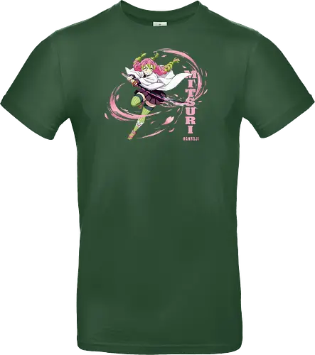 Slayer Mitsuri Kanroji Love Hashira Anime Design - Slayer, Mitsuri, Mitsuri Kanroji, Love Hashira, Hashira, Anime, Manga, Kimetsu no Yaiba, Otaku, Japan Anime, Anime Girl, Kawaii, Geschenk Anime, Geek - Standard T-Shirt