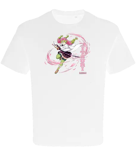 Slayer Mitsuri Kanroji Love Hashira Anime Design - Slayer, Mitsuri, Mitsuri Kanroji, Love Hashira, Hashira, Anime, Manga, Kimetsu no Yaiba, Otaku, Japan Anime, Anime Girl, Kawaii, Geschenk Anime, Geek - Oversize T-Shirt