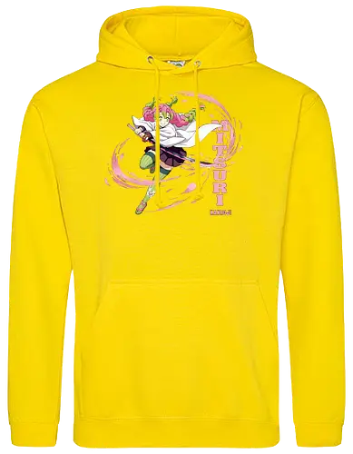 Slayer Mitsuri Kanroji Love Hashira Anime Design - Slayer, Mitsuri, Mitsuri Kanroji, Love Hashira, Hashira, Anime, Manga, Kimetsu no Yaiba, Otaku, Japan Anime, Anime Girl, Kawaii, Geschenk Anime, Geek - Standard Hoodie