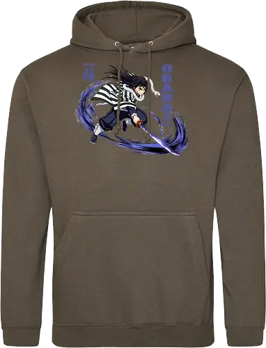 Slayer Obanai Iguro Serpent Hashira Anime Design - Slayer, Obanai, Obanai Iguro, Serpent Hashira, Hashira, Anime, Manga, Kimetsu no Yaiba, Otaku, Japan Anime, Anime Fan, Schlange, Geschenk Anime, Geek - Standard Hoodie
