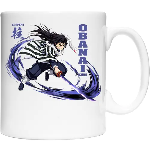 Slayer Obanai Iguro Serpent Hashira Anime Design - Slayer, Obanai, Obanai Iguro, Serpent Hashira, Hashira, Anime, Manga, Kimetsu no Yaiba, Otaku, Japan Anime, Anime Fan, Schlange, Geschenk Anime, Geek - Cup