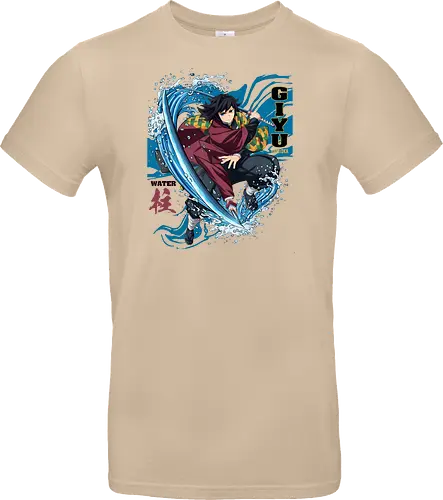 Slayer Giyu Tomioka Water Hashira Anime Design