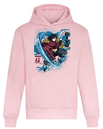 Slayer Giyu Tomioka Water Hashira Anime Design - Slayer, Giyu, Giyu Tomioka, Water Hashira, Hashira, Anime, Manga, Kimetsu no Yaiba, Otaku, Japan Anime, Anime Fan, Wasser, Geschenk Anime, Geek - Heavyweight Hoodie