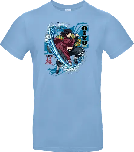 Slayer Giyu Tomioka Water Hashira Anime Design