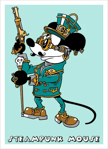 Steampunk Mouse