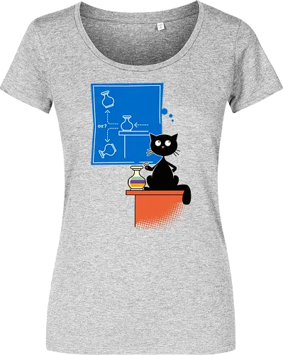 Experimental Physicist - Experimental Physicist, Cat, Cats, Scientist - Women T-Shirt