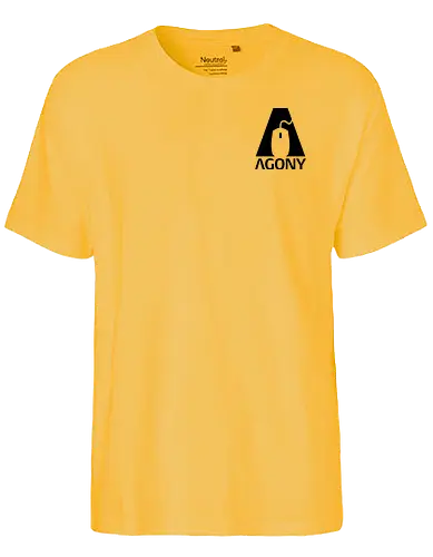 Agony - Logo - youtube, youtuber, merchandise, tiwtch, twitcher, anthem, agony - Fairtrade T-Shirt