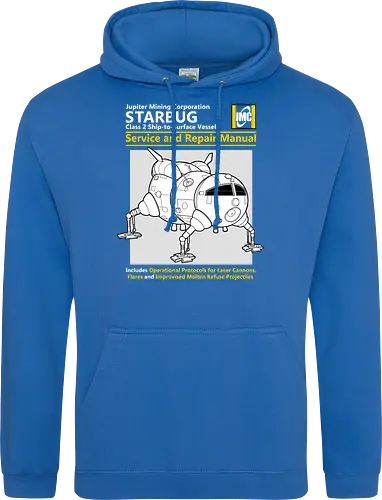 Weltraum Insekten-Shuttle Technisches Servicehandbuch Bergbau - Weltraum Insekten-Shuttle Handbuch, Bergbaugesellschaft Shuttle, Sci-Fi Servicehandbuch Parodie, Vintage Raumschiff Design, Geek Shuttle Druck, humoristisches Servicehandbuch Kunst, britisches Sci-Fi Shirt, Insekten-Schiff Design, Red Dwarf, Starbug, Jupiter Mining Corporation, JMC, Dave Lister, Arnold Rimmer, The Cat, Kryten, Sci-Fi Komödie Druck, Weltraum technische Parodie Kunst, Geek Humor Shirt, Vintage Raumshuttle Design, Gesellschaftsschiff Druck, humoristische Sci-Fi Kunst, Premium Nerd Shirt - Standard Hoodie