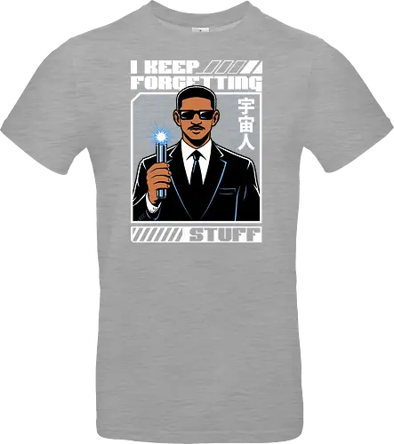 Forget Alien Movie - Movie, Classic, Classic Movie, 2000s, 2000, Alien, Extraterrestrial, Fun, Science Fiction, Adventure, Aliens, Universe, Space, Suit, Memory Loss, Memories, Memory, Cyberpunk, Technology, Futuristic, Futurism, Japan, Japanese, Modern, Hollywood, Funny, Cool, Scifi - Standard T-Shirt