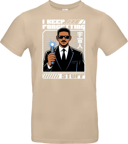 Forget Alien Movie - Movie, Classic, Classic Movie, 2000s, 2000, Alien, Extraterrestrial, Fun, Science Fiction, Adventure, Aliens, Universe, Space, Suit, Memory Loss, Memories, Memory, Cyberpunk, Technology, Futuristic, Futurism, Japan, Japanese, Modern, Hollywood, Funny, Cool, Scifi - Standard T-Shirt