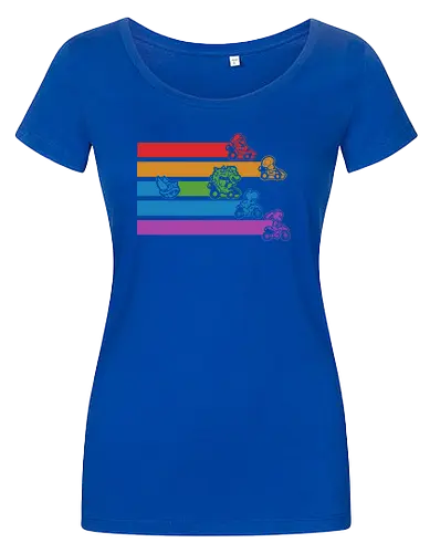 Kart Shell Game - game, games, video game, video games, vintage, retro, vintage retro, classic, classic video game, classic video games, classic game, classic games, kart, nerd, geek, cool - Women T-Shirt
