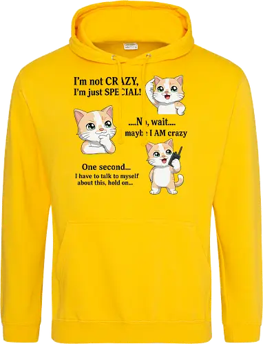 ...Hold on - Smilow, Twitch, Streamer, Katze, Chaos, Liebe, Herz - Standard Hoodie