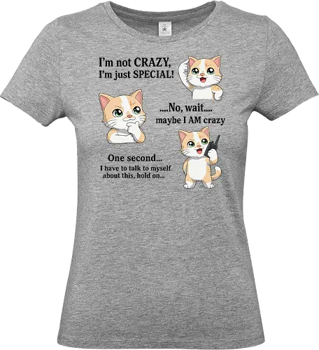 ...Hold on - Smilow, Twitch, Streamer, Katze, Chaos, Liebe, Herz - Standard T-Shirt (Women)