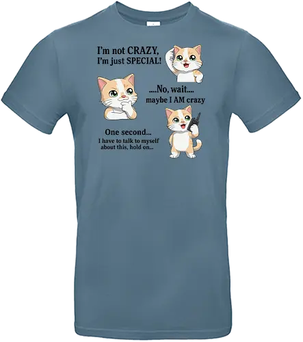 ...Hold on - Smilow, Twitch, Streamer, Katze, Chaos, Liebe, Herz - Standard T-Shirt