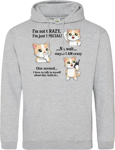 ...Hold on - Smilow, Twitch, Streamer, Katze, Chaos, Liebe, Herz - Standard Hoodie