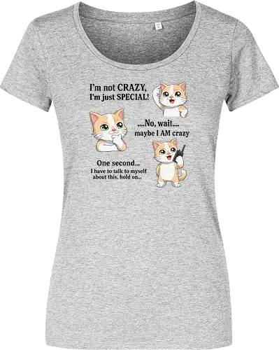 ...Hold on - Smilow, Twitch, Streamer, Katze, Chaos, Liebe, Herz - Women T-Shirt