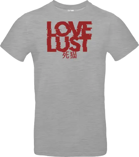 Love or Lust - love, lust, metal logo, deathcore, death metal, heavy metal, black metal, heavy metal font, metal artwork, street style, streetwear, dirty mind, black craft, dark magic, macabre, goth, gothic, dark lettering, dark art, black work, demon, spirit, evil, satan, Black and White, macabre - Standard T-Shirt