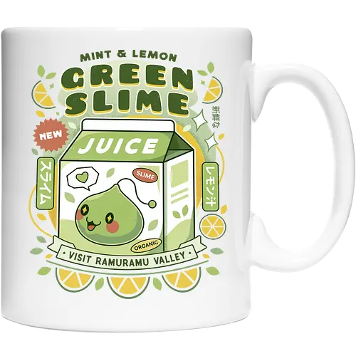 Ramuramu Valley Lemon Juice - maple, pink bean, maplestory 2, maple, slime, yeti, orange mushroom, kawaii, anime, chibi, ragnarok online, video game, gaming, gamer, zakum helm - Cup