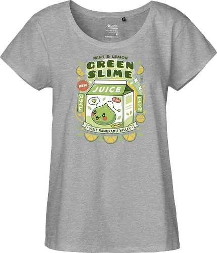 Ramuramu Valley Lemon Juice - maple, pink bean, maplestory 2, maple, slime, yeti, orange mushroom, kawaii, anime, chibi, ragnarok online, video game, gaming, gamer, zakum helm - Fairtrade Girl Shirt