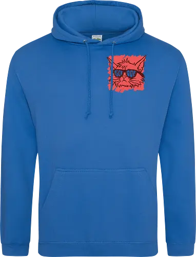 Fvck Off!! - grumpy cat, Anti Social, hate morning, catrovert, introvert, anti human, anti people, idgaf, dilligaf, don't care, mind your business, funny cat, cute cat, funny, cat joke, memes, internet meme, hilarious, funny meme, cat meme, meme - Standard Hoodie