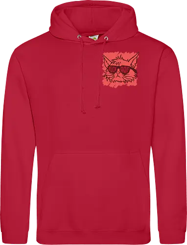 Fvck Off!! - grumpy cat, Anti Social, hate morning, catrovert, introvert, anti human, anti people, idgaf, dilligaf, don't care, mind your business, funny cat, cute cat, funny, cat joke, memes, internet meme, hilarious, funny meme, cat meme, meme - Standard Hoodie