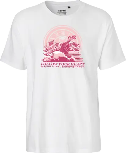 Follow Your Heart - Whisper of the heart, famous anime - Fairtrade T-Shirt