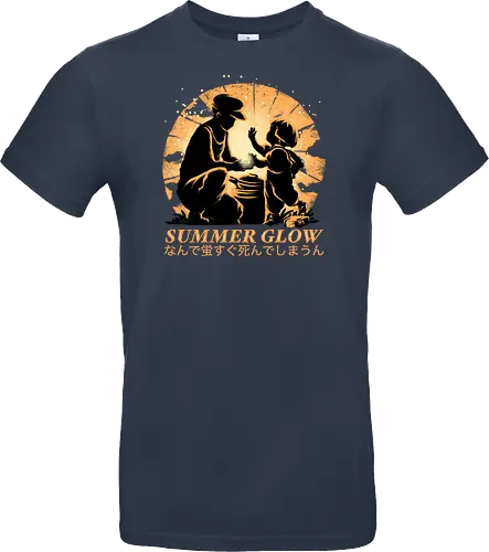 Summer Glow - Grave of the fireflies, famous anime - Standard T-Shirt