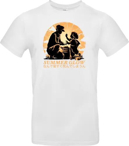 Summer Glow - Grave of the fireflies, famous anime - Standard T-Shirt
