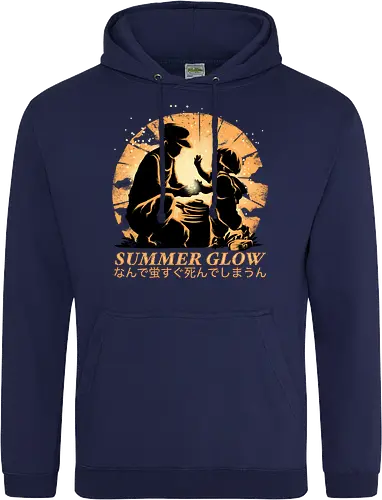 Summer Glow - Grave of the fireflies, famous anime - Standard Hoodie