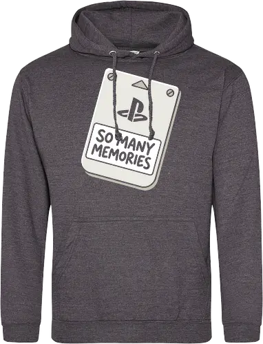 Save State: The Retro Memory Card - retro gaming shirt, PS1 memory card graphic, 90s gamer apparel, vintage console streetwear, minimalist video game tee, nostalgic tech clothing, save state design, classic gaming fashion, geek chic aesthetic - Standard Hoodie