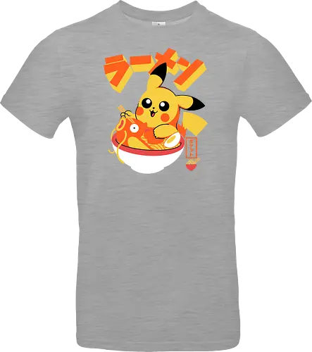 Pocket Ramen - ramen, yellow monster, fish, japanese food, kawaii, anime, noodles, pop culture, Cute, Gaming - Standard T-Shirt