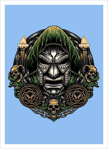 Welcome to the Age of Doom - Movie, film, comics, sci-fi, science fiction, action, character, super villain - Artprint