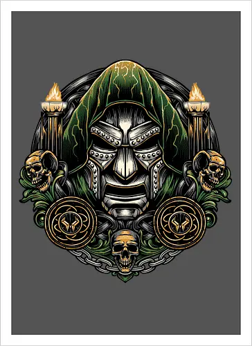 Welcome to the Age of Doom - Movie, film, comics, sci-fi, science fiction, action, character, super villain - Artprint