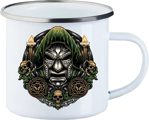 Welcome to the Age of Doom - Movie, film, comics, sci-fi, science fiction, action, character, super villain - Enamel Mug