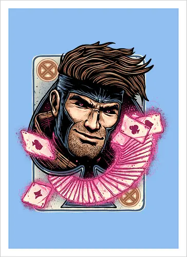 The House Always Wins - Comics, comic book, movie, superhero, mutant, character, action, sci-fi - Artprint
