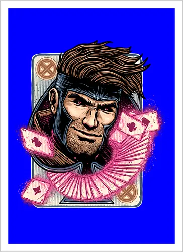 The House Always Wins - Comics, comic book, movie, superhero, mutant, character, action, sci-fi - Artprint