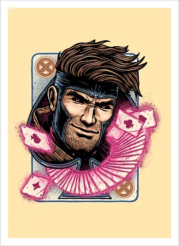 The House Always Wins - Comics, comic book, movie, superhero, mutant, character, action, sci-fi - Artprint