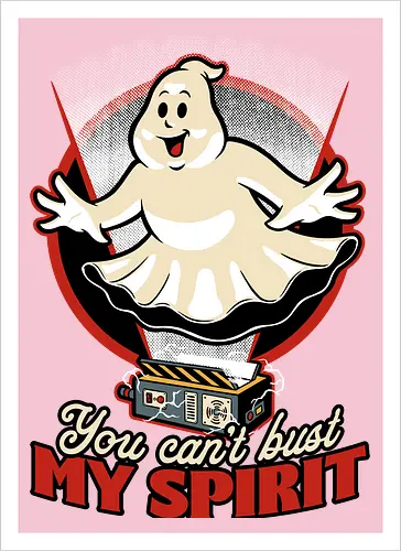Ghost Movie Funny Quote - Movie, Classic Movie, Classic Movies, Ghost, Cool, Fun, Funny, Classic, Vintage, Retro, Retro Vintage, Comedy, Science, Science Fiction, Scifi, Scifi Movie, Paranormal, Investigate, Investigation, Spirit, Halloween, Scary, Creepy, Creepy Cute, Spooky Season, Spooky - Artprint