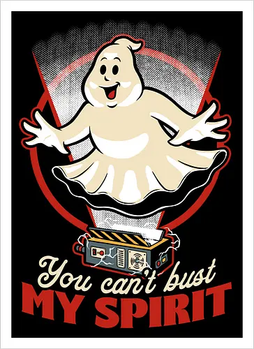 Ghost Movie Funny Quote - Movie, Classic Movie, Classic Movies, Ghost, Cool, Fun, Funny, Classic, Vintage, Retro, Retro Vintage, Comedy, Science, Science Fiction, Scifi, Scifi Movie, Paranormal, Investigate, Investigation, Spirit, Halloween, Scary, Creepy, Creepy Cute, Spooky Season, Spooky - Artprint