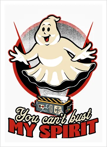 Ghost Movie Funny Quote - Movie, Classic Movie, Classic Movies, Ghost, Cool, Fun, Funny, Classic, Vintage, Retro, Retro Vintage, Comedy, Science, Science Fiction, Scifi, Scifi Movie, Paranormal, Investigate, Investigation, Spirit, Halloween, Scary, Creepy, Creepy Cute, Spooky Season, Spooky - Artprint