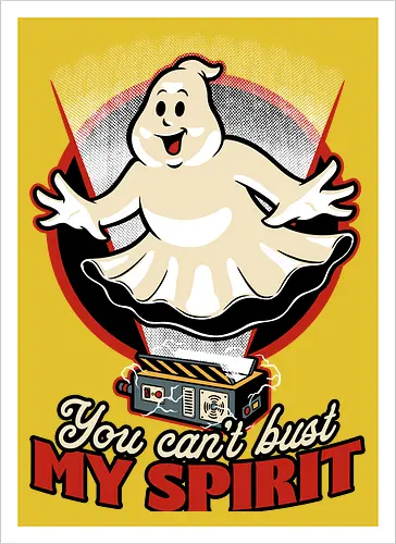 Ghost Movie Funny Quote - Movie, Classic Movie, Classic Movies, Ghost, Cool, Fun, Funny, Classic, Vintage, Retro, Retro Vintage, Comedy, Science, Science Fiction, Scifi, Scifi Movie, Paranormal, Investigate, Investigation, Spirit, Halloween, Scary, Creepy, Creepy Cute, Spooky Season, Spooky - Artprint