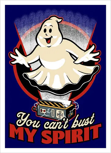 Ghost Movie Funny Quote - Movie, Classic Movie, Classic Movies, Ghost, Cool, Fun, Funny, Classic, Vintage, Retro, Retro Vintage, Comedy, Science, Science Fiction, Scifi, Scifi Movie, Paranormal, Investigate, Investigation, Spirit, Halloween, Scary, Creepy, Creepy Cute, Spooky Season, Spooky - Artprint