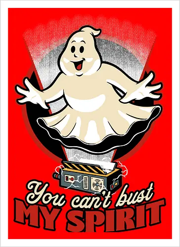 Ghost Movie Funny Quote - Movie, Classic Movie, Classic Movies, Ghost, Cool, Fun, Funny, Classic, Vintage, Retro, Retro Vintage, Comedy, Science, Science Fiction, Scifi, Scifi Movie, Paranormal, Investigate, Investigation, Spirit, Halloween, Scary, Creepy, Creepy Cute, Spooky Season, Spooky - Artprint