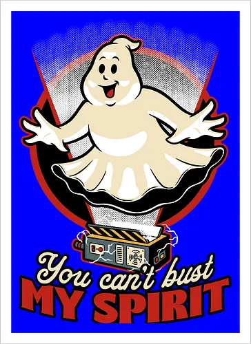 Ghost Movie Funny Quote - Movie, Classic Movie, Classic Movies, Ghost, Cool, Fun, Funny, Classic, Vintage, Retro, Retro Vintage, Comedy, Science, Science Fiction, Scifi, Scifi Movie, Paranormal, Investigate, Investigation, Spirit, Halloween, Scary, Creepy, Creepy Cute, Spooky Season, Spooky - Artprint