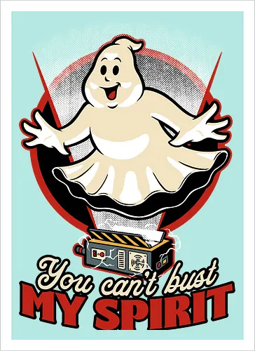 Ghost Movie Funny Quote - Movie, Classic Movie, Classic Movies, Ghost, Cool, Fun, Funny, Classic, Vintage, Retro, Retro Vintage, Comedy, Science, Science Fiction, Scifi, Scifi Movie, Paranormal, Investigate, Investigation, Spirit, Halloween, Scary, Creepy, Creepy Cute, Spooky Season, Spooky - Artprint