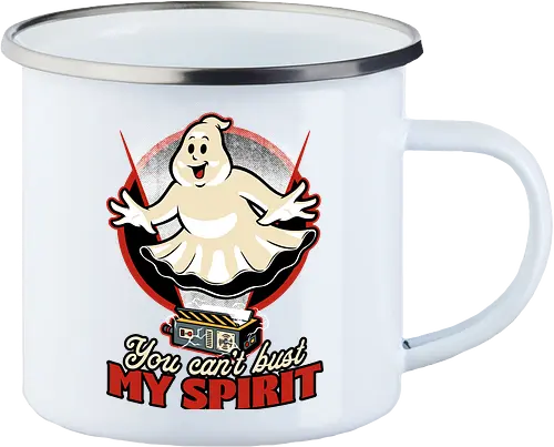 Ghost Movie Funny Quote - Movie, Classic Movie, Classic Movies, Ghost, Cool, Fun, Funny, Classic, Vintage, Retro, Retro Vintage, Comedy, Science, Science Fiction, Scifi, Scifi Movie, Paranormal, Investigate, Investigation, Spirit, Halloween, Scary, Creepy, Creepy Cute, Spooky Season, Spooky - Enamel Mug