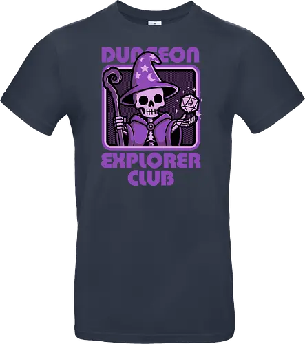 RPG Mage Skull - Rpg, Role-play, Role-playing, Roleplay Game, Role-playing Game, Roleplaying Game, Critical Hit, Critical, Critical Fail, Critical Success, Dungeon Master, Dungeon, Nerd, Geek, Adventure, Fantasy, Magic, Ritual, Magical, Wizard, Sorcery, Sorcerer, D20, Fireball, Tabletop Game, Tabletop, Tabletop Gaming, Tabletop Rpg, Game Master, Exploration, Explorer, Club, Skull, Skeleton, Bones, Bone, Undead - Standard T-Shirt