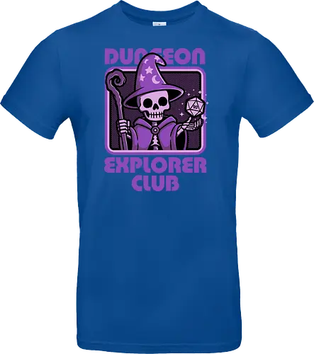 RPG Mage Skull - Rpg, Role-play, Role-playing, Roleplay Game, Role-playing Game, Roleplaying Game, Critical Hit, Critical, Critical Fail, Critical Success, Dungeon Master, Dungeon, Nerd, Geek, Adventure, Fantasy, Magic, Ritual, Magical, Wizard, Sorcery, Sorcerer, D20, Fireball, Tabletop Game, Tabletop, Tabletop Gaming, Tabletop Rpg, Game Master, Exploration, Explorer, Club, Skull, Skeleton, Bones, Bone, Undead - Standard T-Shirt