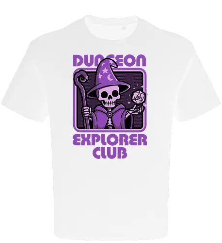 RPG Mage Skull - Rpg, Role-play, Role-playing, Roleplay Game, Role-playing Game, Roleplaying Game, Critical Hit, Critical, Critical Fail, Critical Success, Dungeon Master, Dungeon, Nerd, Geek, Adventure, Fantasy, Magic, Ritual, Magical, Wizard, Sorcery, Sorcerer, D20, Fireball, Tabletop Game, Tabletop, Tabletop Gaming, Tabletop Rpg, Game Master, Exploration, Explorer, Club, Skull, Skeleton, Bones, Bone, Undead - Oversize T-Shirt